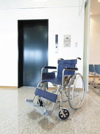 エレベーター＆車椅子